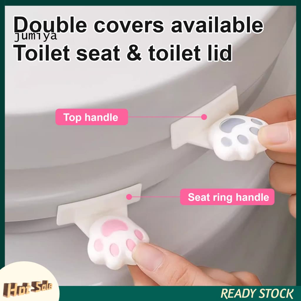 Toilet Lid Lifter Handle Bathroom Accessories 2pcs Non-contact Lifters Durable Abs Hands-free Seat Opener Tool for Hygie