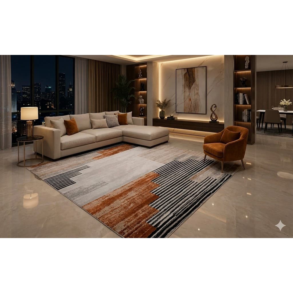 Tapete para Sala e Quarto 2,00x2,40 Antiderrapante Belga