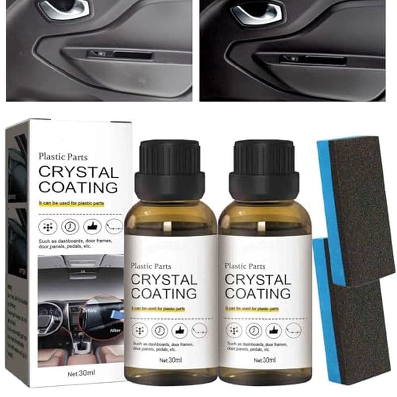 Revestimento Para Peças Plásticas De Carro , Restaurador De Plástico Carros Com Esponja , Exterior Automotivo & amp ; Ag