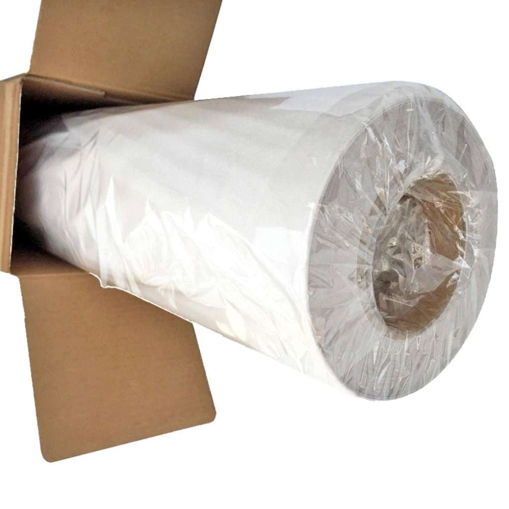 Papel para Plotter Glossy Brilhante 135g Rolo de 610mm x 30m Bobina de Papel Foto Branco Mundoware