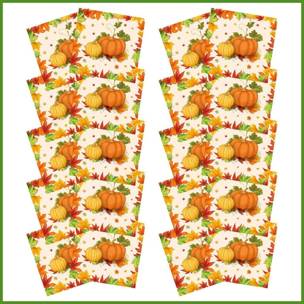 Pratos De Ação De Graças , Copos E Guardanapos , Para Festa Suprimentos , Conjunto De Talheres De Outono luopsbr
