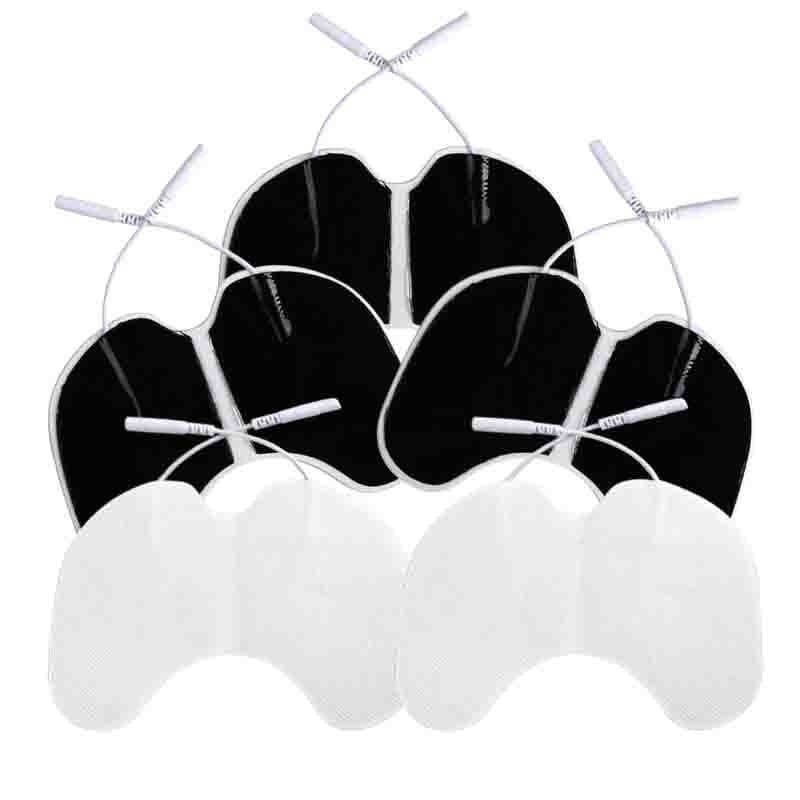 Adesivo de eletrodo neuromuscular de silicone EMS 13x9cm, adesivo para pescoço, adesivo não tecido