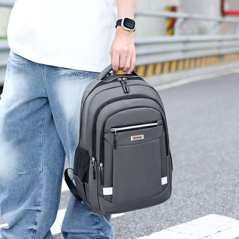 Mochila masculina high-end mochila leve high-end saco de computador de negócios ao ar livre mochila de viagem estudantes