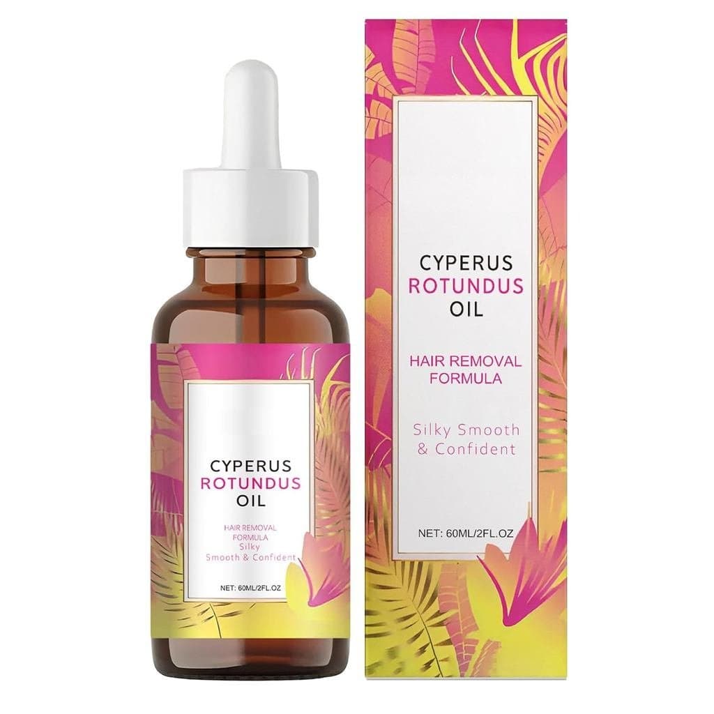 O Óleo e Inibidor Natural para Remoção de Pelos MQN com Óleo de Cyperus Rotundus ajuda a retardar o crescimento dos pelo