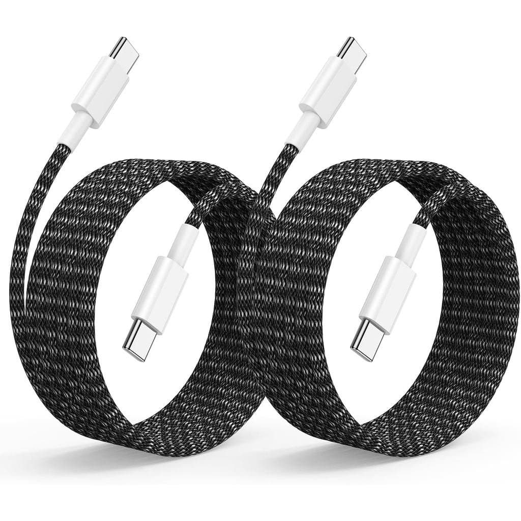 Cabo de Carregamento Rápido USB C para C de 10 pés, Cabo de Carregamento Tipo C para USB C para Apple 17 Pro Max/17 Air/