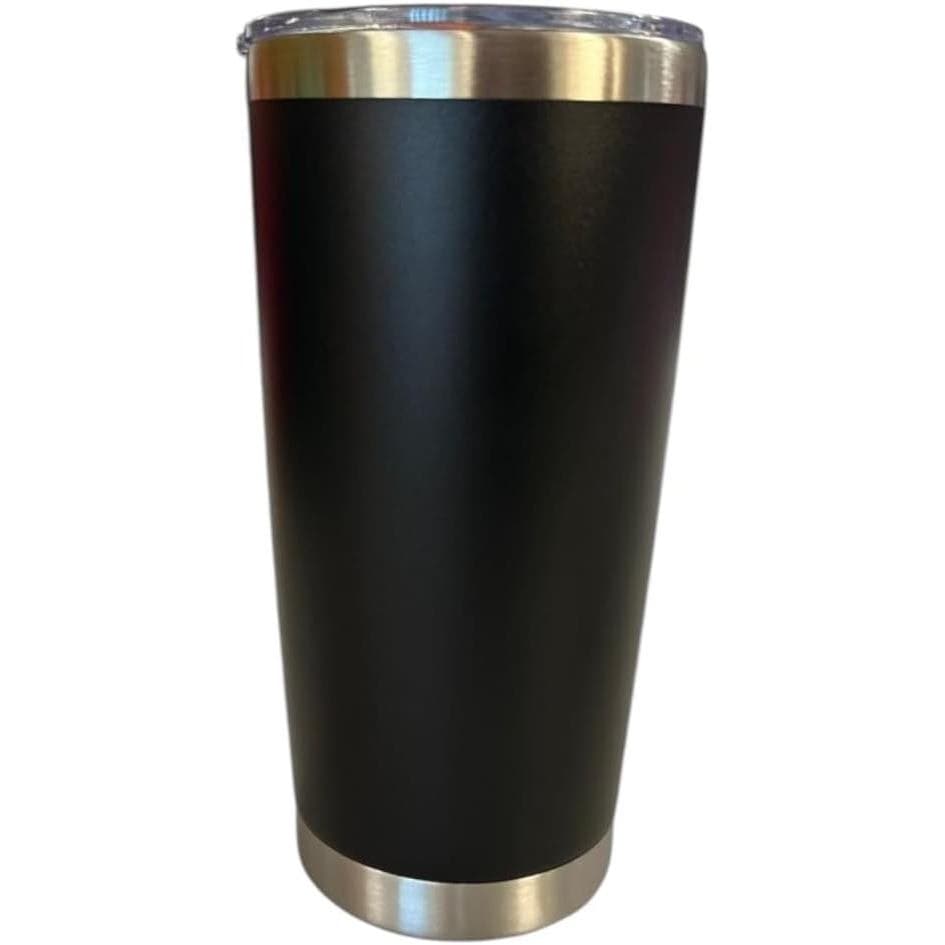 Copo de aço inoxidável Garrafa de água Garrafa Copo térmico de aço inoxidável Copo térmico preto Copo térmico para grava