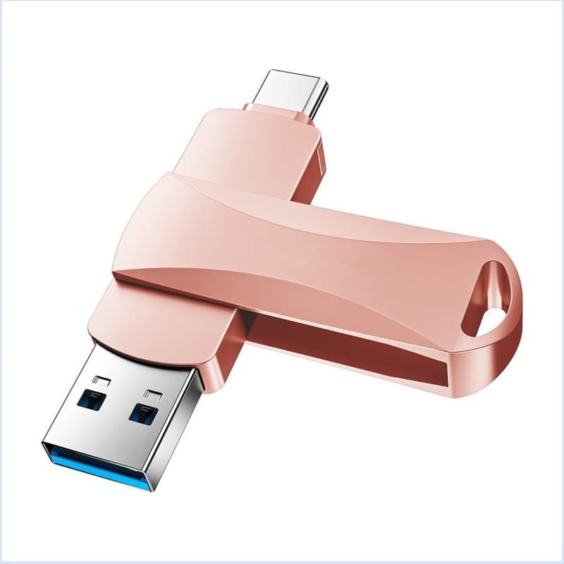 item De Venda Quente 2 Tb À Prova D'água Novo 2 Em 1 OTG Flash Drive Tipo-C Smart Phone USB3.2 Pen