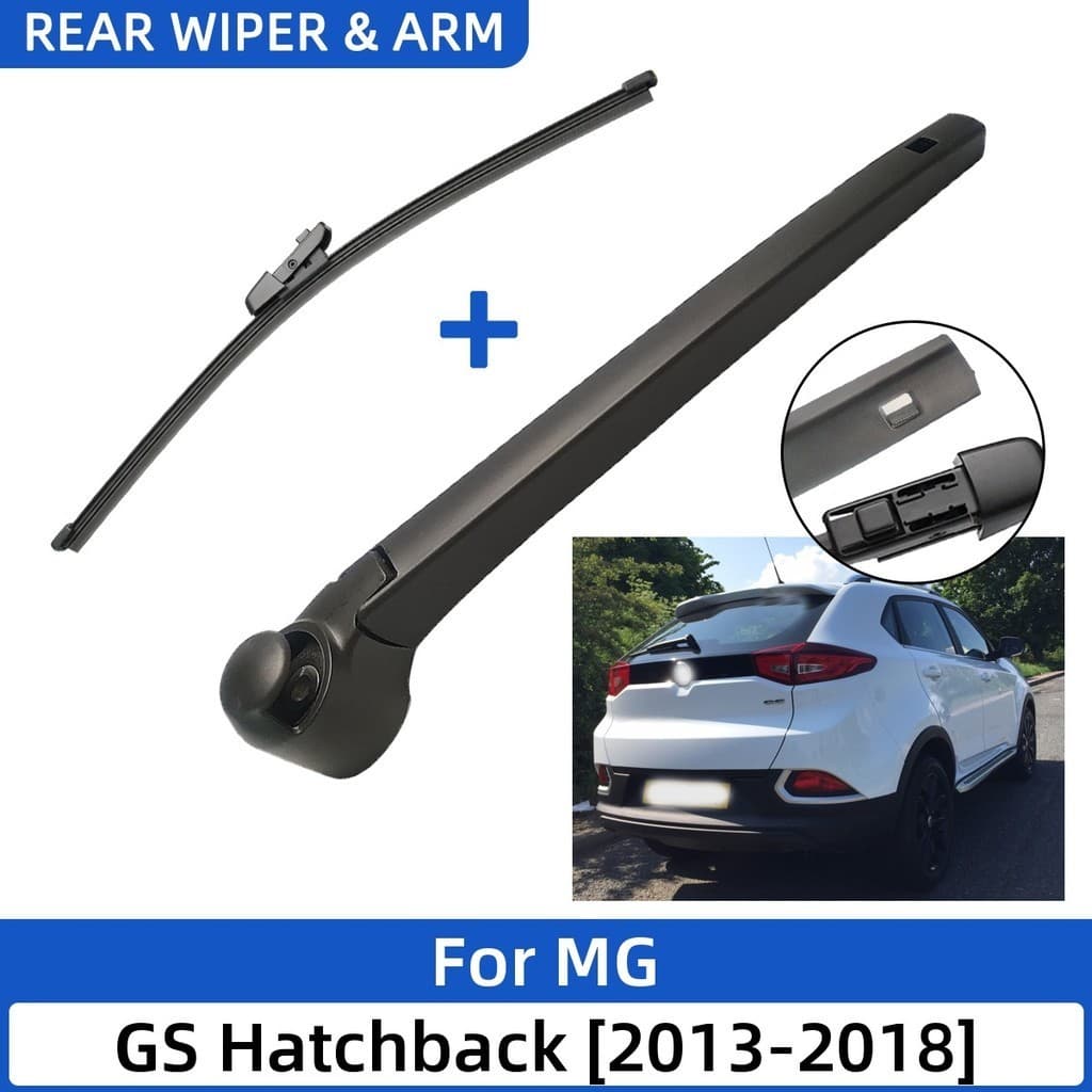 Lâmina E Braço Do Limpador Traseiro Carro , 2 Peças , Adequado Para MG GS Hatchback 2013-2018 , Janela Traseira , Escova