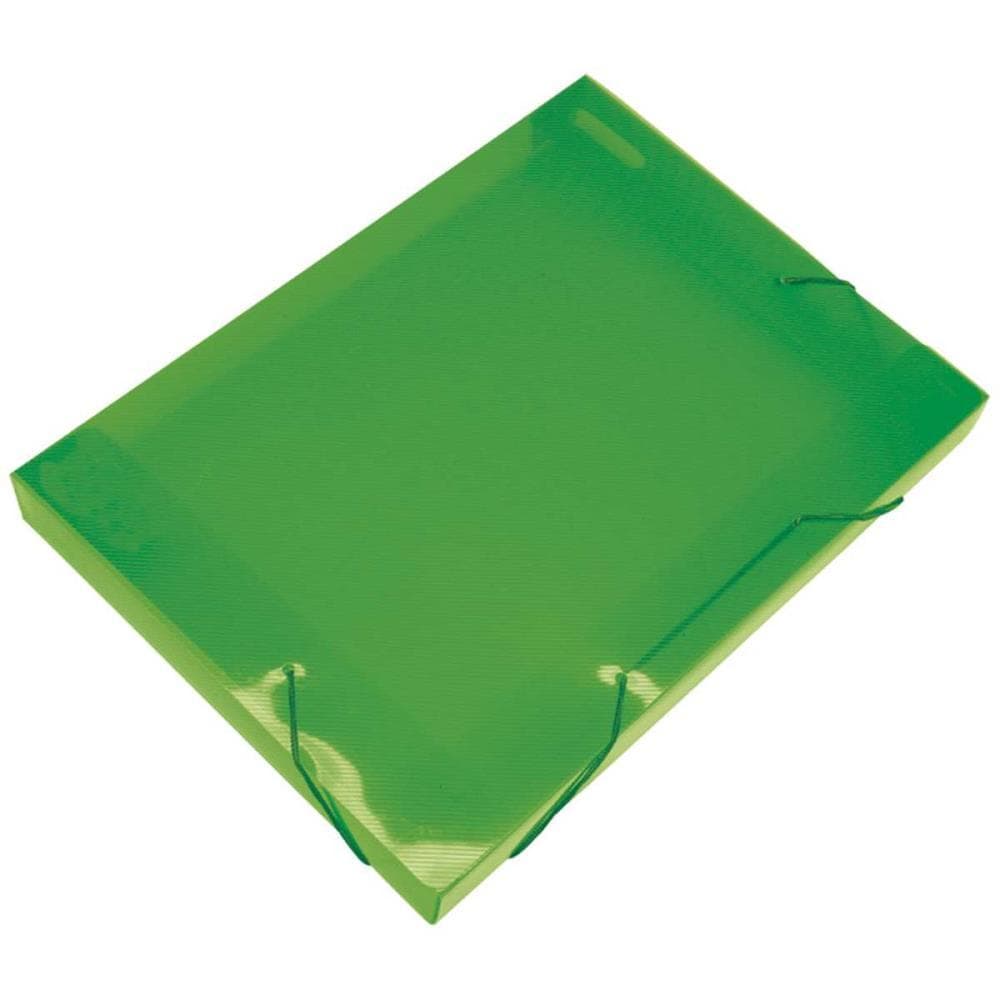 Pasta ABA Elastica Plastica Oficio 40MM Verde SOFT