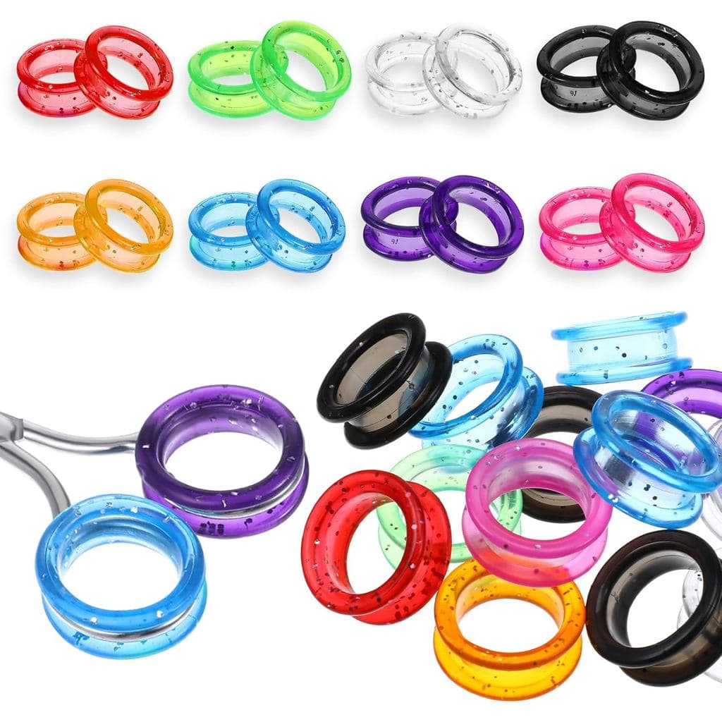 24 Peças de Anéis de Silicone para Dedos, Protetores Macios para Polegar, para Tosa de Animais de Estimação, Anéis de Pr