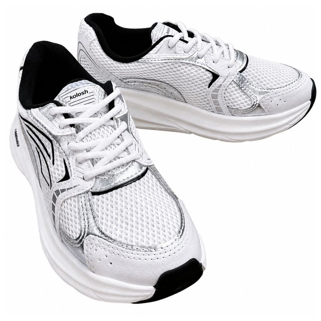 TÊNIS KOLOSH ESPORTIVO HADES OFF WHITE / CORSO WHITE PRATA