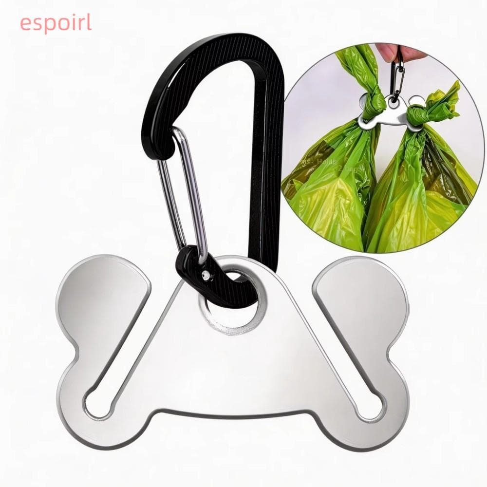 Suporte Para Saco De Cocô ESPOIR1 , Aço Inoxidável Com Lixo Clipe , Suprimentos De Limpeza