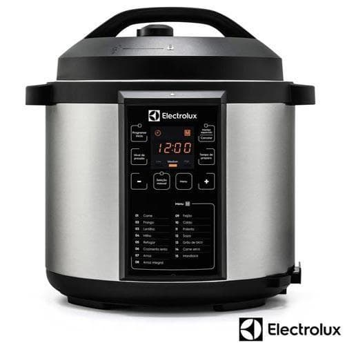 Panela de Pressão Elétrica Electrolux Experience por Rita Lobo 6L Inox - PCC20