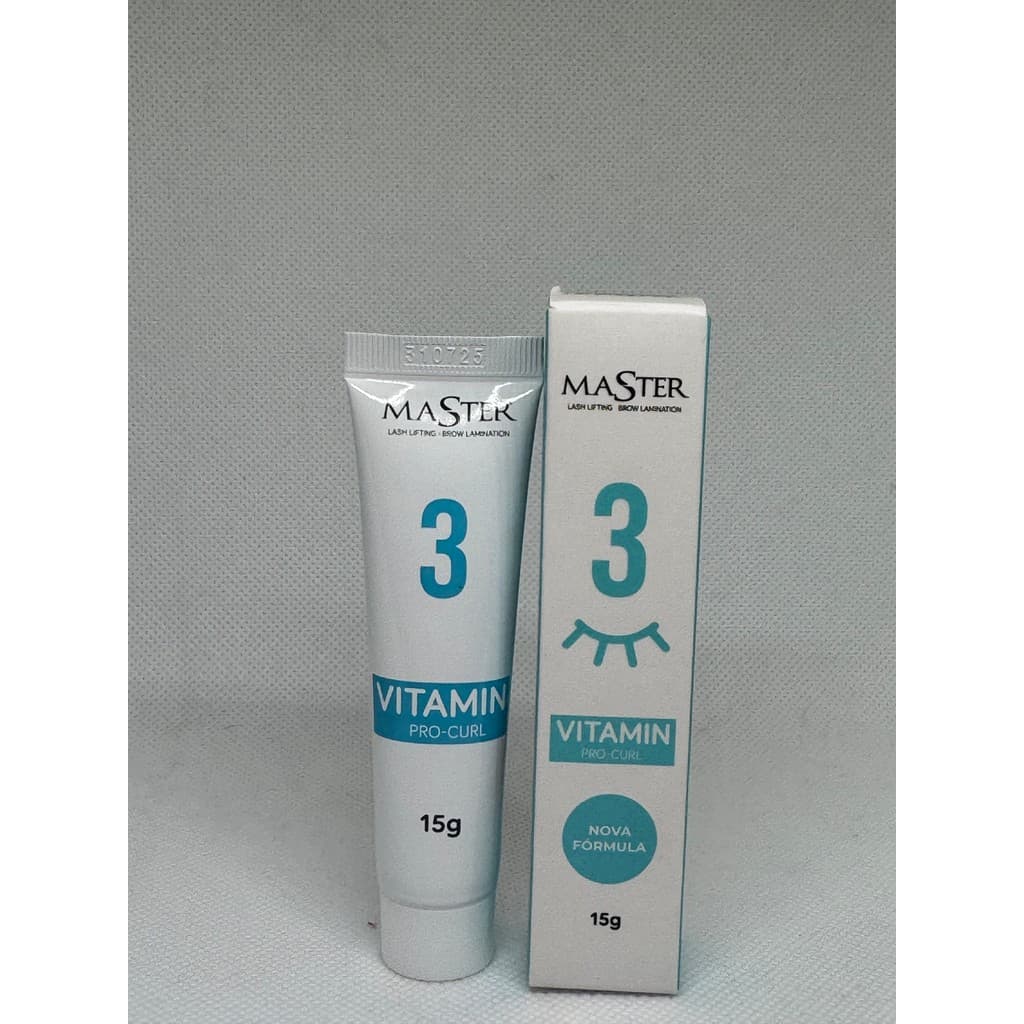 Nova Fórmula MASTER VITAMIN PRO-CURL - PASSO 3/15G