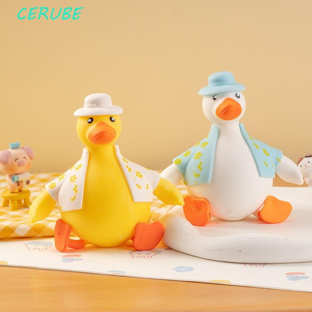 Brinquedo De Recuperação Lenta CERUBE , Aperto De Ascensão Em Forma De Pato De Bola De Rebote Alívio De Estresse Antiest