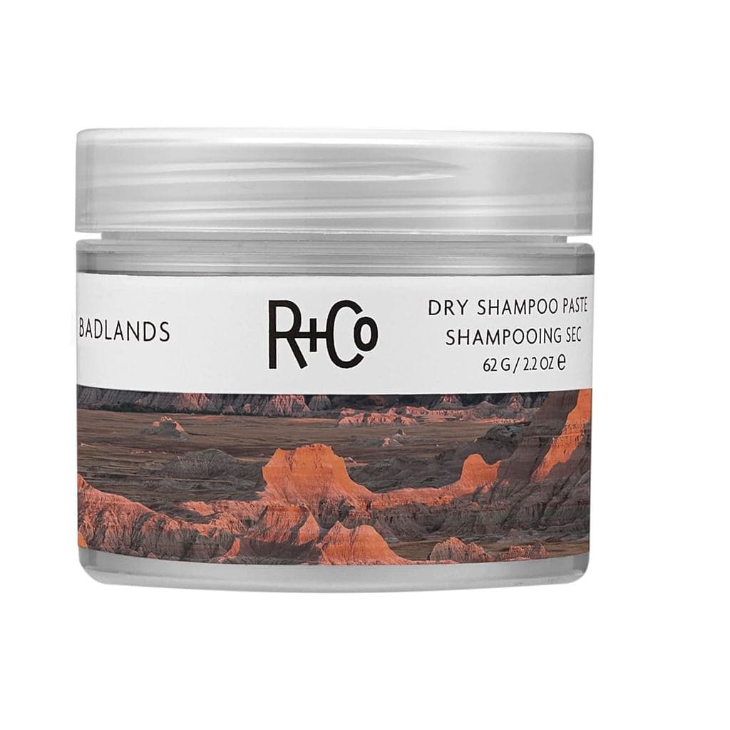 Pasta de Shampoo Seco R+Co Badlands |   Adiciona Textura e Absorve Óleo com Acabamento Fosco |   Vegano + Livre de Cruel