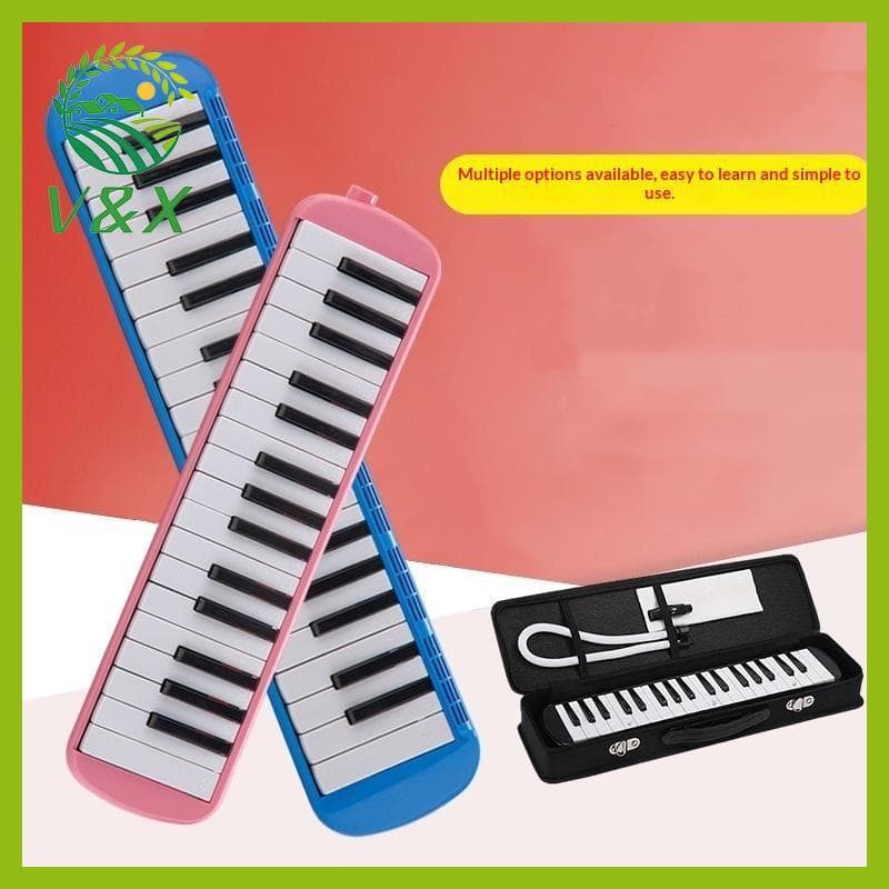 [Snowth] 32 Teclas Melódica Com Saco Pianica Bocal Gaita Boca Órgão Iniciante Instrumento Musical Criança