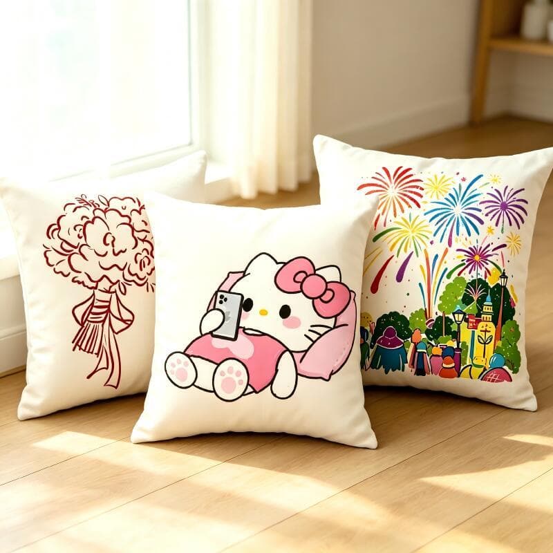 Estampas Variadas Almofada 40x40 45x45 Sofá Quarto Decoração(0061-0070)