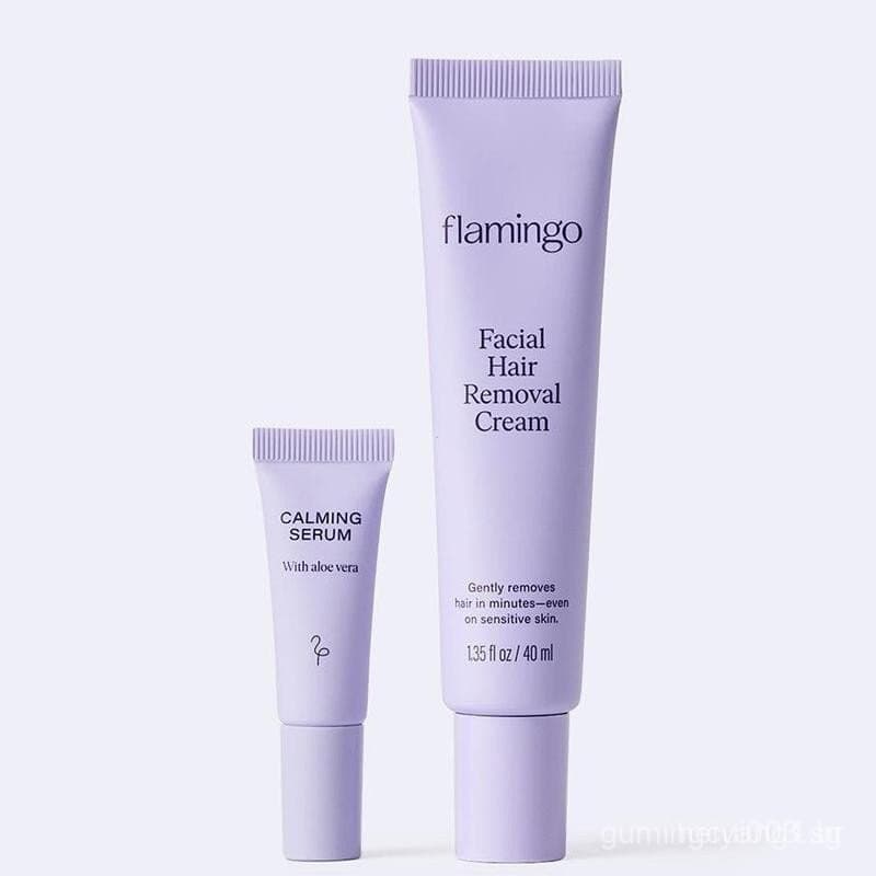 Creme Depilatório Facial Flamingo para Pele Sensível - Testado por Dermatologistas - Cuidados Faciais - Para Iniciantes