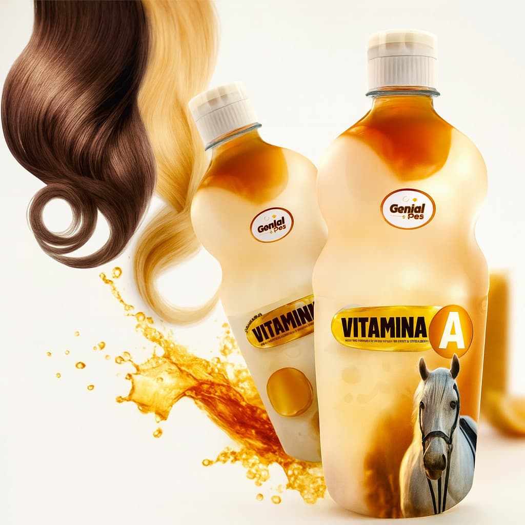 Shampoo Cavalo Horse Vitamina A 760ml Força E Crescimento