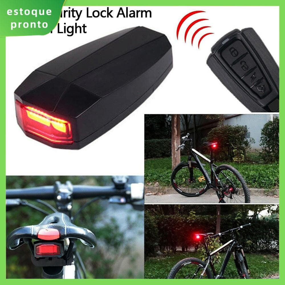 Luz de Alarme Antifurto para Bicicleta Recarregável Acessórios SHOPSKC8738 3814