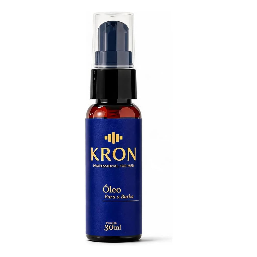 Óleo para Barba For Men 30ml Kron – Hidratação, Maciez e Brilho