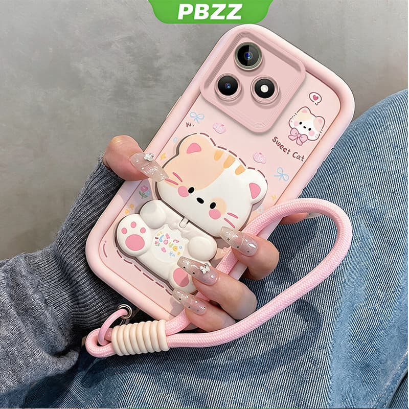 Capinha Realme C53 c51 c51s NARZO N53 Nota 50 5G normal capa cordinha suporte proteção total JTDTMZJ7