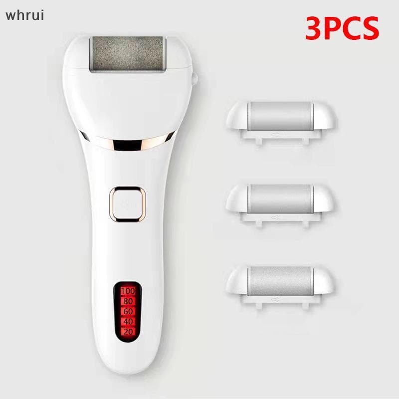 [WHRUI] 3 Pcs Cabeças De Ferramentas Para Cuidados Com Os Pés Removedor De Calos De Pele Dura Morta Recargas Moedor Rolo