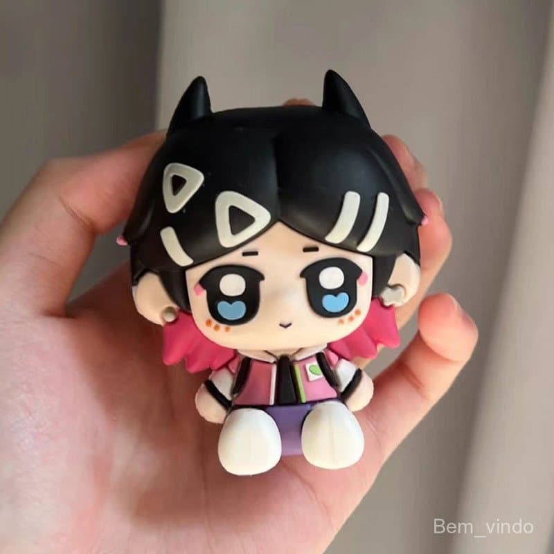 VALORANT Cravo Bonito 6cm Figura de Jogo em PVC Modelo Decorativo Anime Cartoon Ornamento para Carro Presente de Cosplay