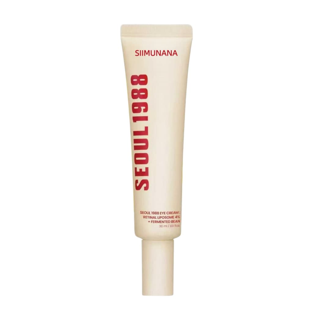 Creme Anti-Idade SEOUL 1988 – Retinal Lipossomal 4% + Feijão Fermentado, Hidrata e Reafirma Olhos, 30ml