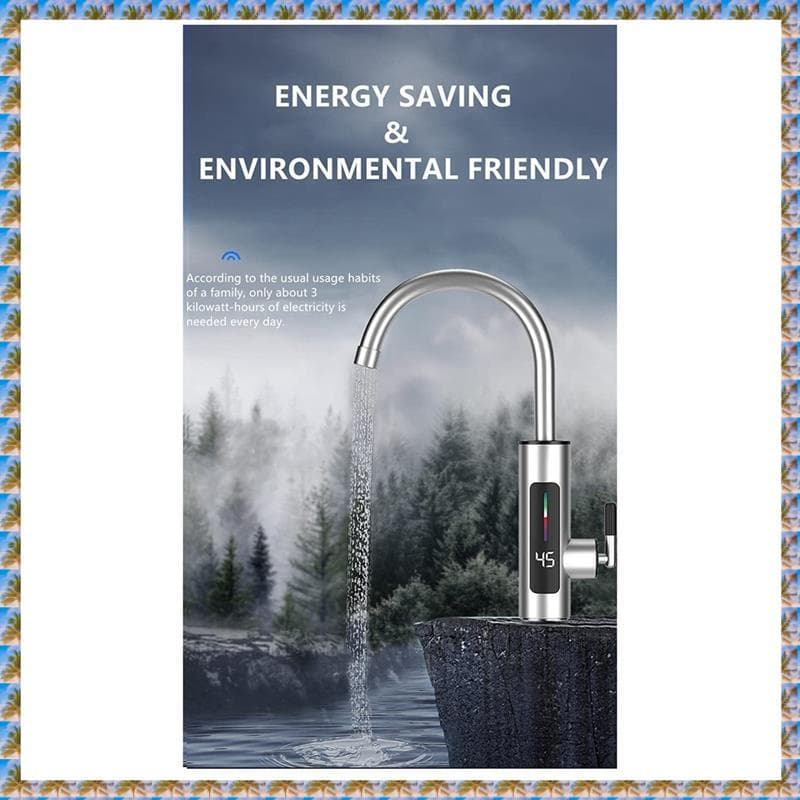 [bo7w15gmoh.br] 1 PCS 110V Água Quente Aquecedor Torneira Instantânea Sem Tanque Cozinha Elétrica Banheiro De Aqueciment