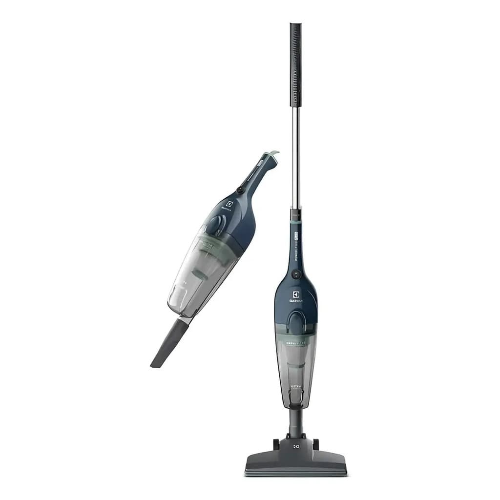Aspirador pó vertical Electrolux 1450W STK14 cabo 5m portátil 2 em 1 1,6L filtro HEPA Azul REEMBALADO SEM CAIXA