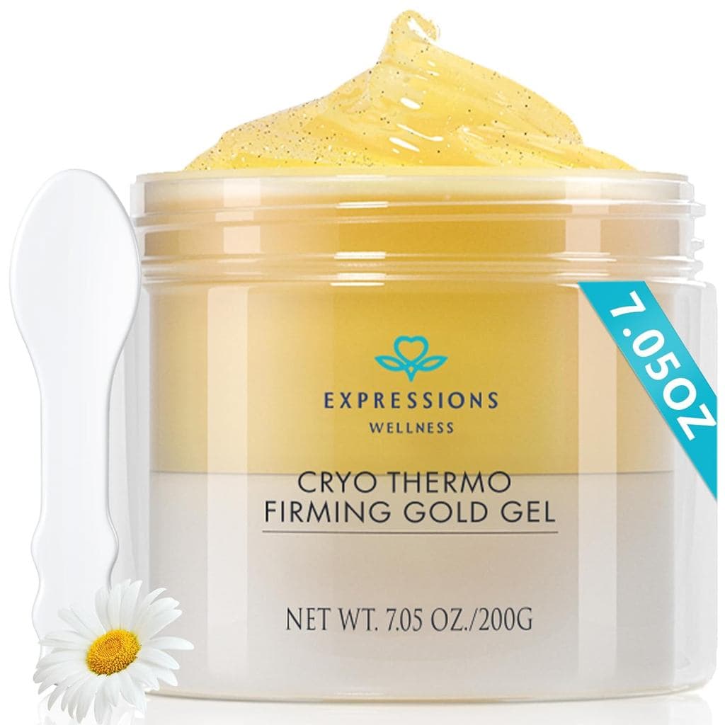 Creme Firmador Corporal para Celulite: Creme Térmico Dourado para Pele Flácida |   O Gel B Flat é adequado para firmar,