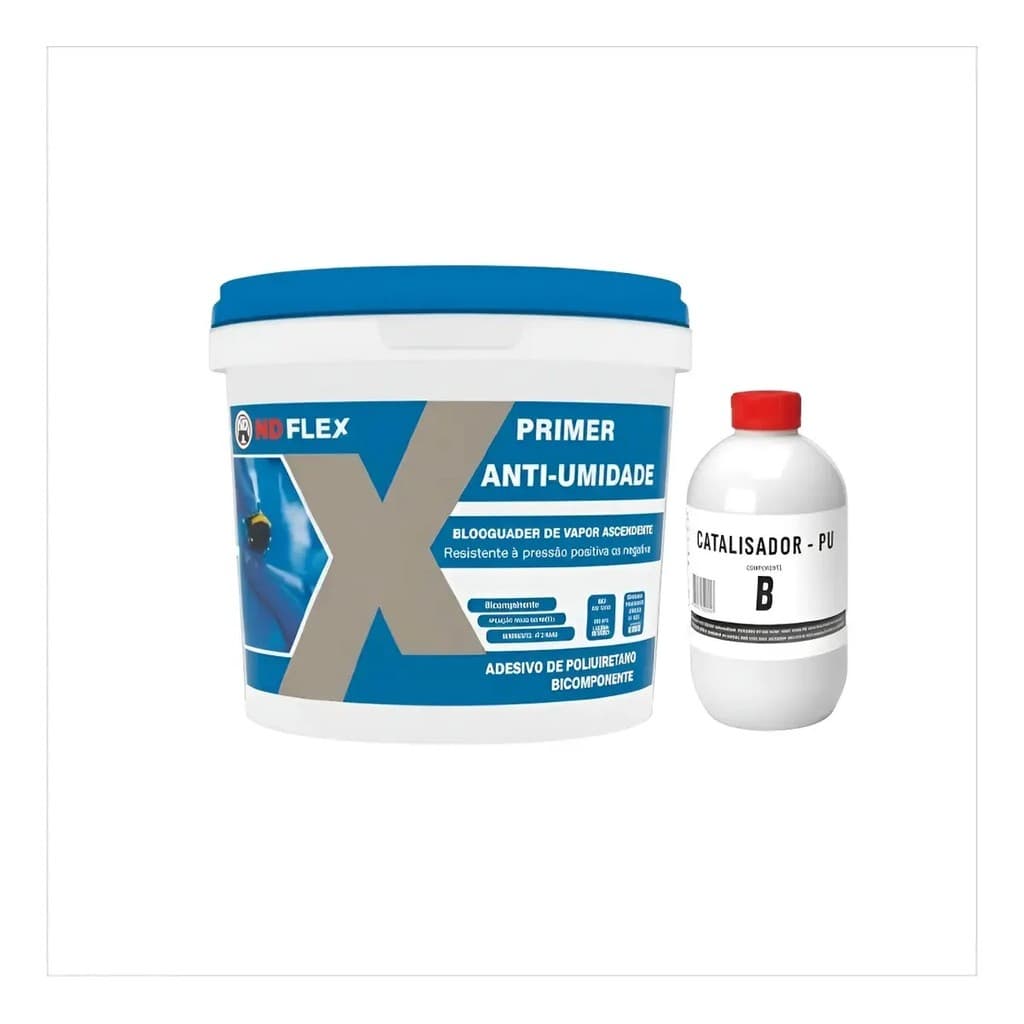 HD Primer Anti-Umidade (A+B) Com Catalizador 3,3KG + 700G