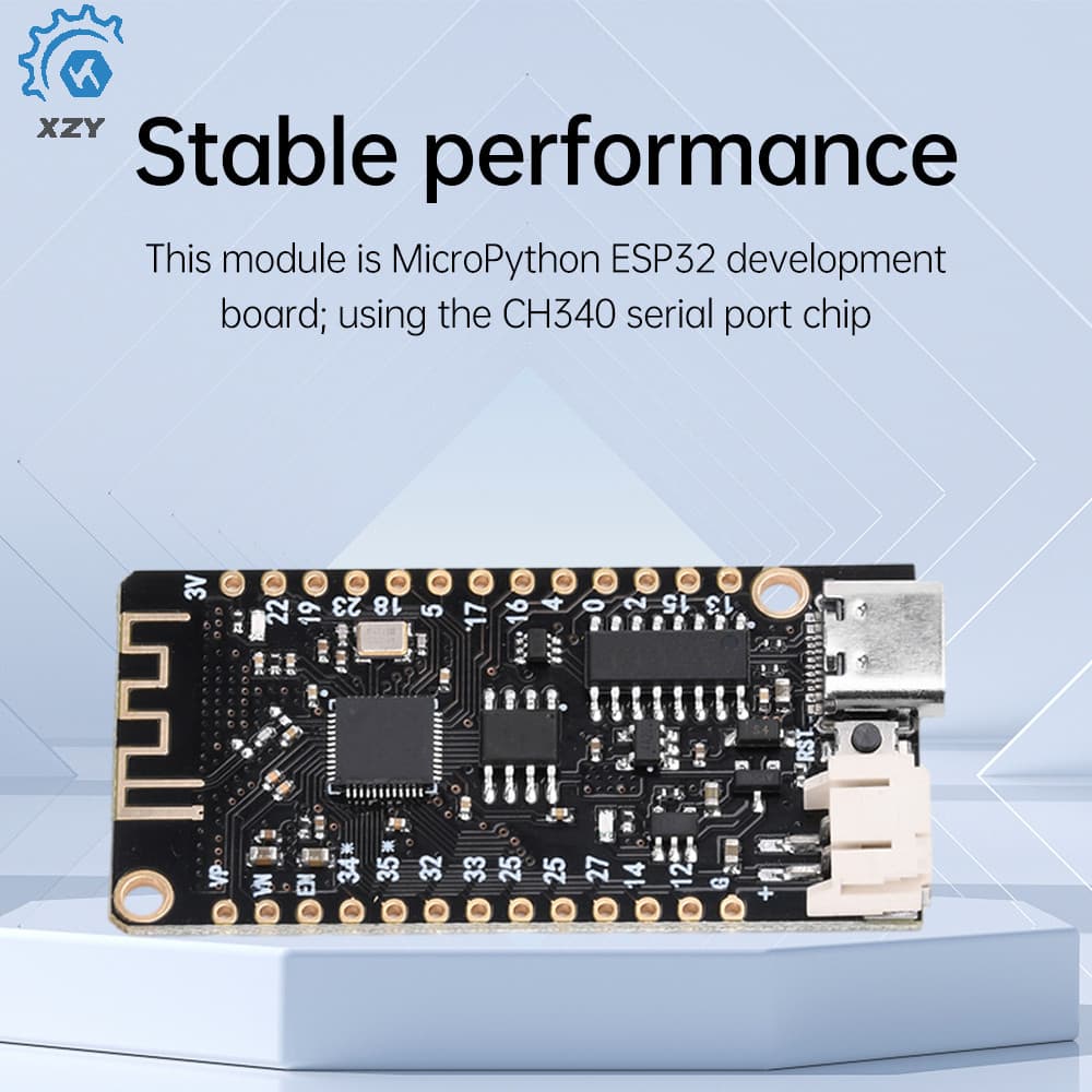 Módulo De Placa De Desenvolvimento WIFI Bluetooth MicroPython ESP32 V1.0.0 CH340C