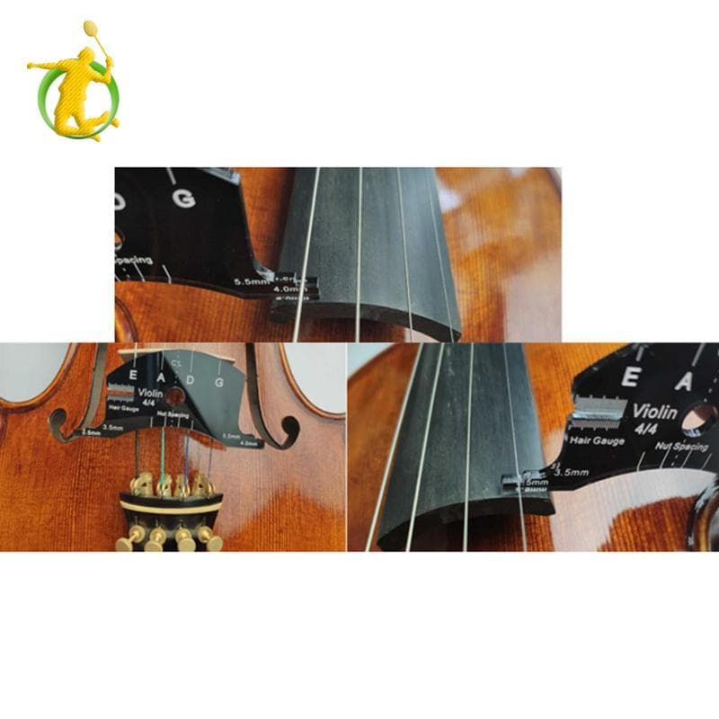 [Asiyy] Acessórios Profissionais Para Violino , Modelo De Ponte De Escala , Ferramenta De Distância De Corda