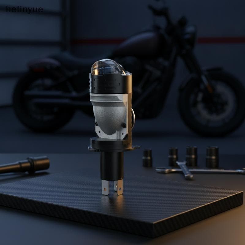 H4 Mini Bi LED Projetor Farol Lâmpadas Canbus Livre De Erros Turbo 20000LM IP68 À Prova D'água Para Veículo Off Road