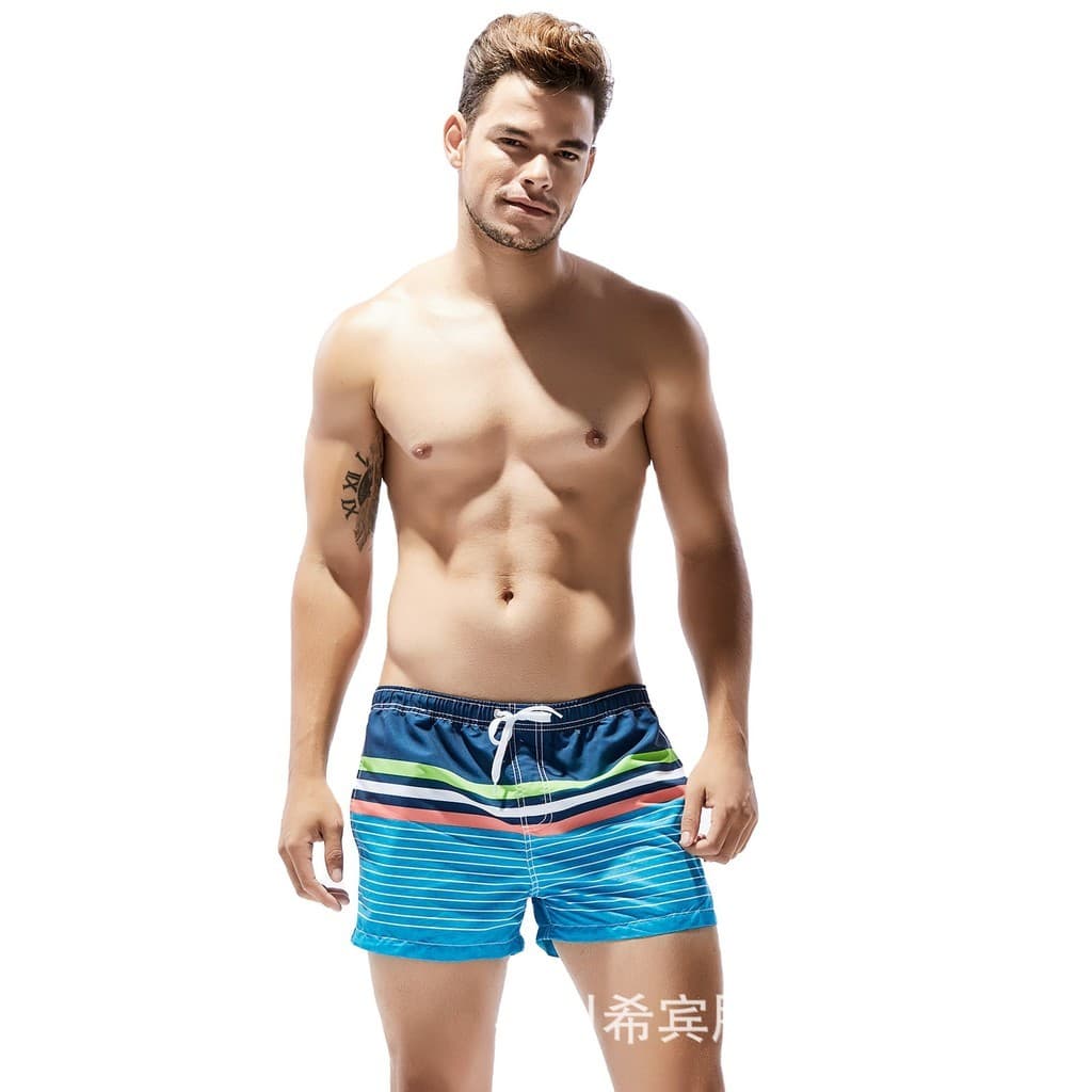 Hebin calças de praia de verão masculinas atacado à beira-mar Shorts esportivos casuais calças grandes comércio exterior