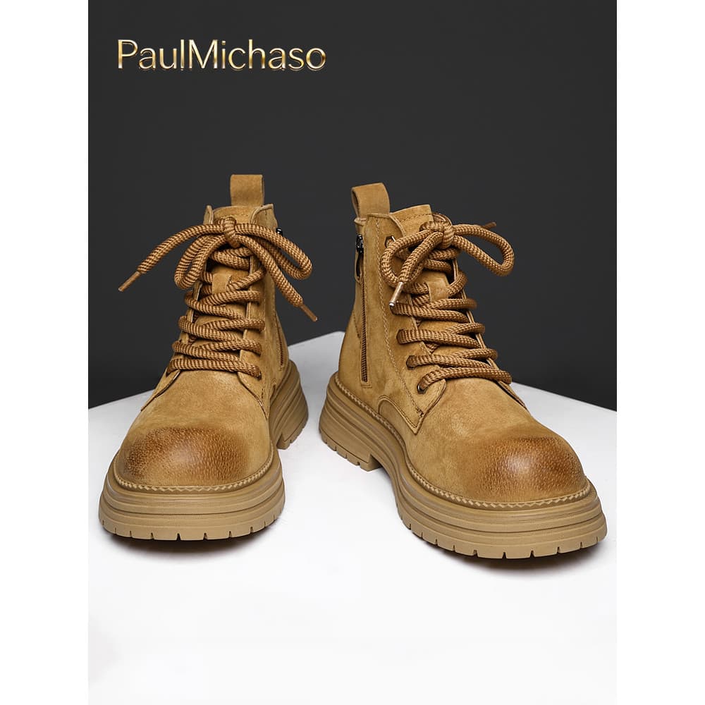 Botas Martin masculinas 2026 novo estilo verão outono botas masculinas americano Retro ruibarbo botas ao ar livre botas