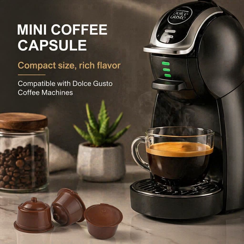 5 Pcs Capsula De Super Crema Cápsula Café Reutilizável Refrescante Efectivo Boa Relação Custo Benefício Promoção