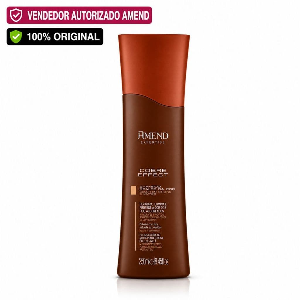 Amend Shampoo 250ml Expertise Realce da Cor Cobre Effect