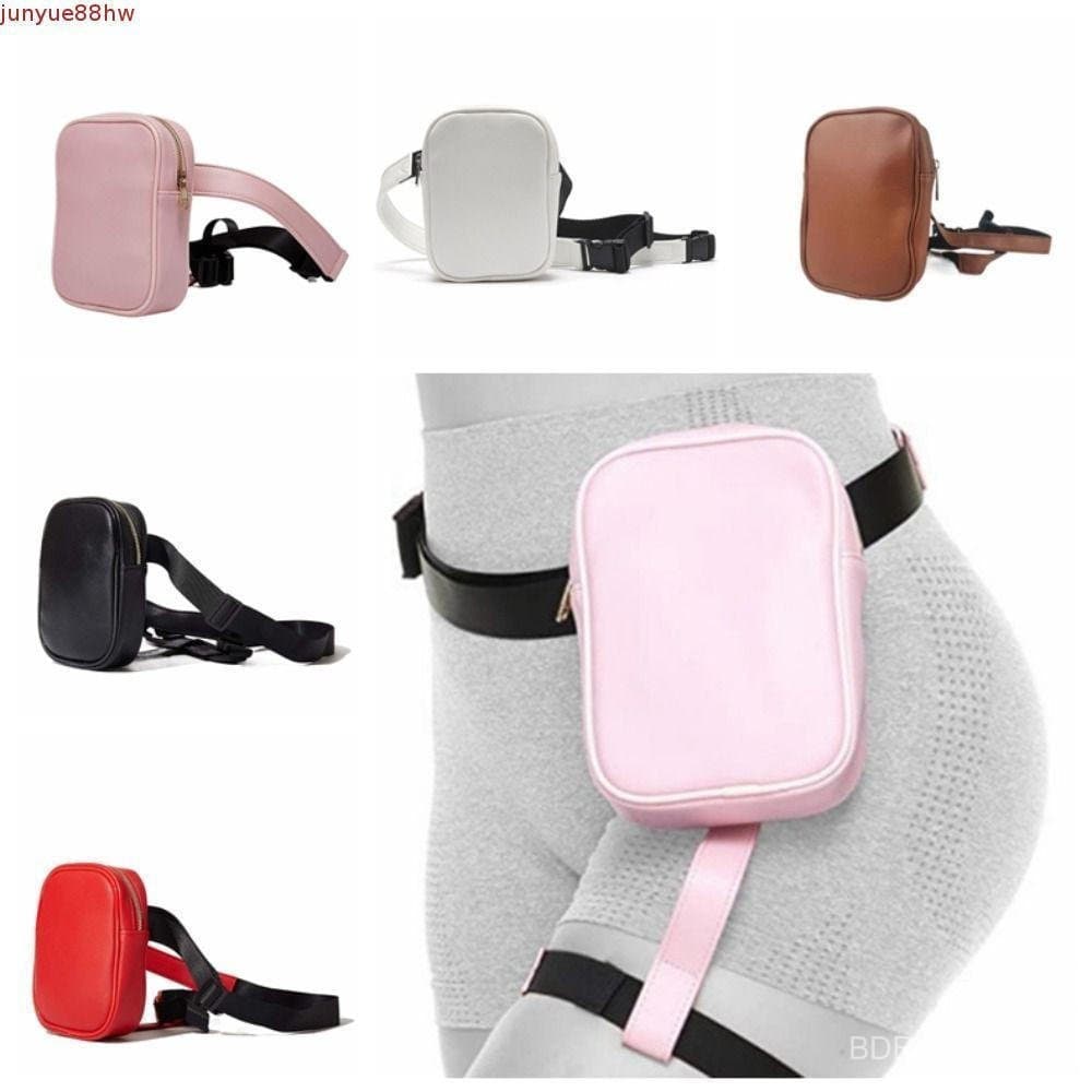 JUNYUE Motocicleta Feminina Cintura Perna , Armazenamento Coxa Cinto Bolsa De Couro , INS Fanny Pack
