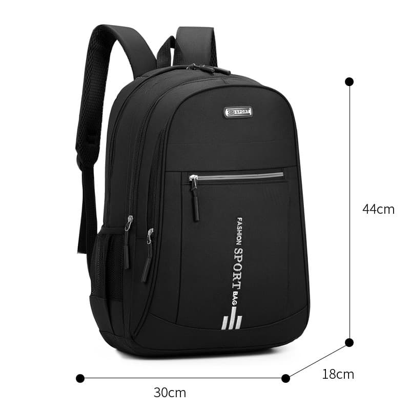 Mochila de viagem leve para meninos do ensino fundamental e médio, mochila escolar de grande capacidade, mochila casual