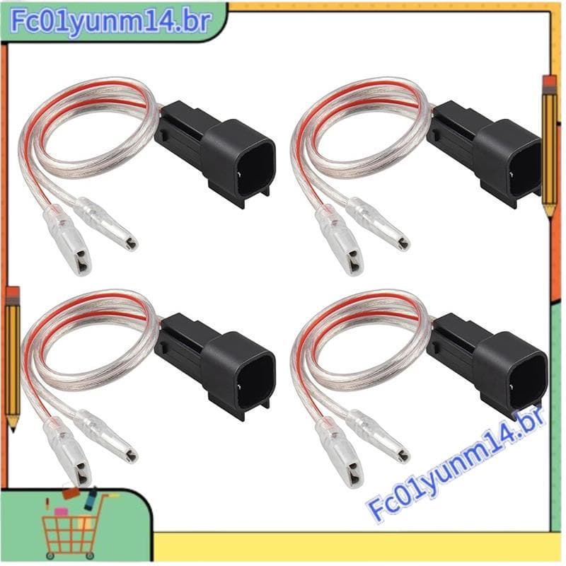 Adaptador De Conector De Chicote Elétrico De Alto-Falante De Carro Para Escape Navigator Town Car 3/5/6 1998-2011