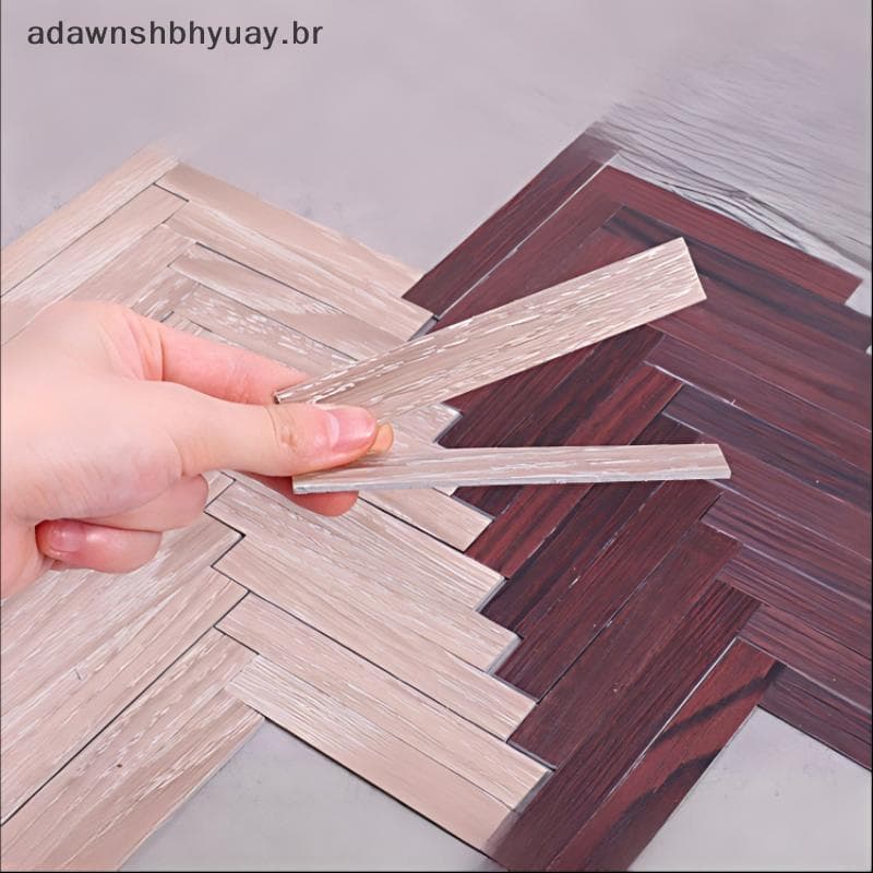Adawnshubiuay Azulejos De Piso De Madeira Em Escala 112 20 Peças Pisos De Casa De Bonecas Miniatura Stier Design De Grão
