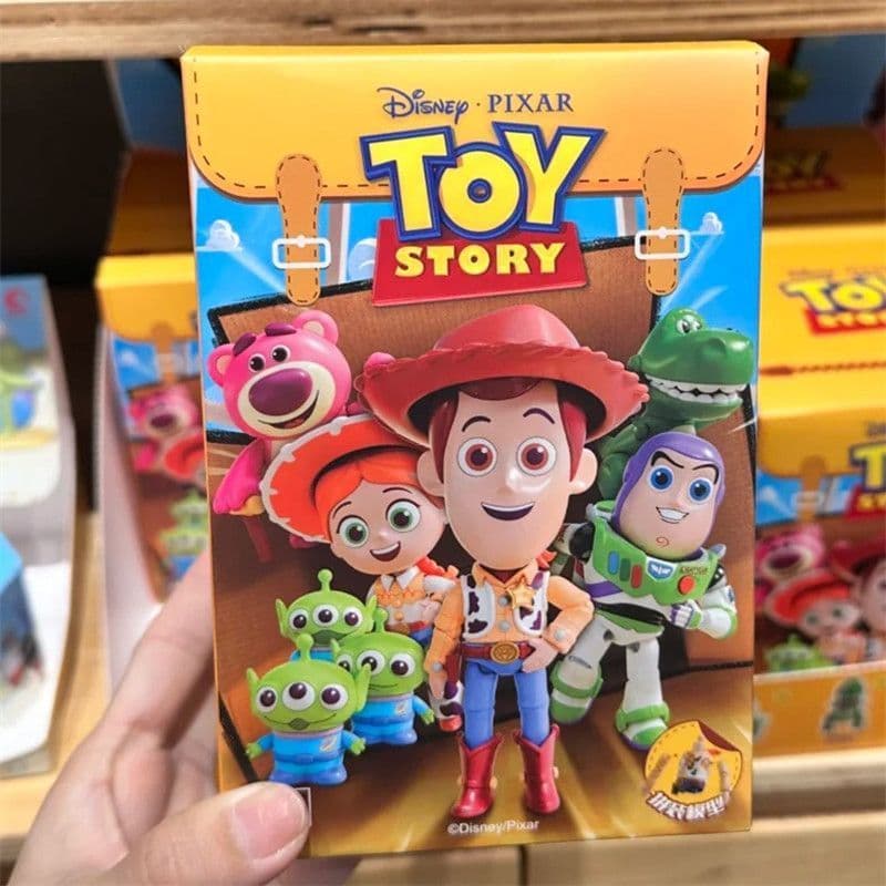 2026 novo produto genuíno Disney Toy Story mistério caixa jogar coração retorno série figura de ação montagem na moda jo