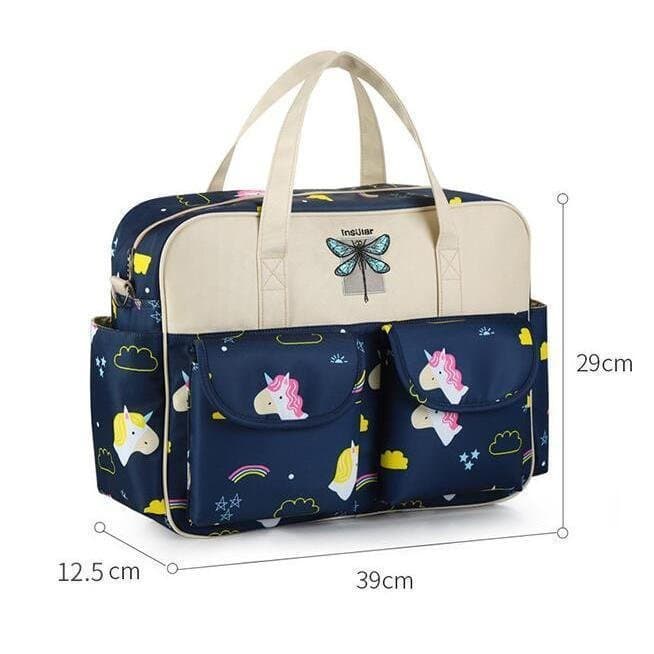 Bolsa de Fraldas Impermeável 2025, Bolsa de Viagem de Grande Capacidade, Multifuncional, para Gestantes, Mães, Bolsa par