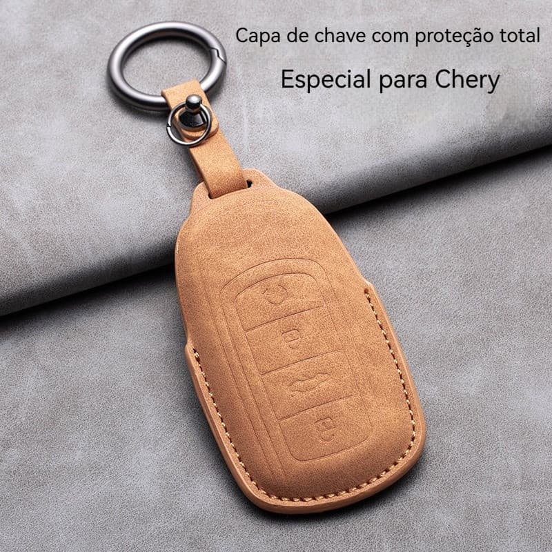 Capa Protetora para Chave de Carro para Chery Tiggo 7 PHEV, Omoda 5, E5, C9, Jaecoo J7, J8, J9, Arrizo 5 Plus BTS6