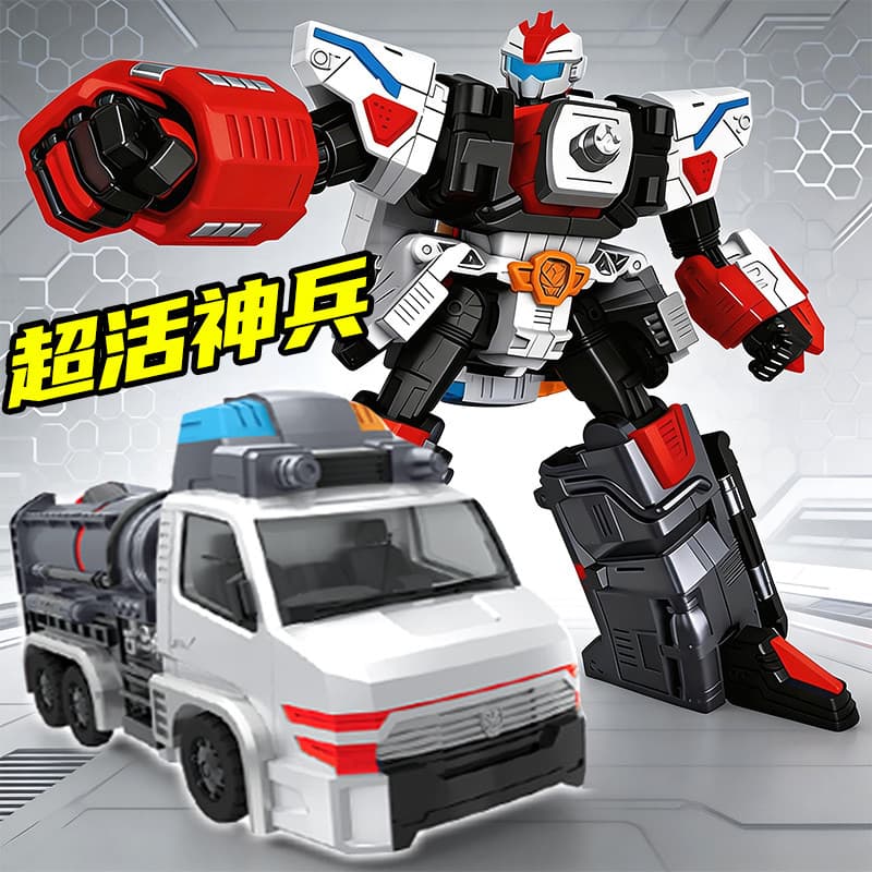 Genuíno Kabao carro deus super resgate super vida soldado mágico crianças transformando carro brinquedo menino King Kong