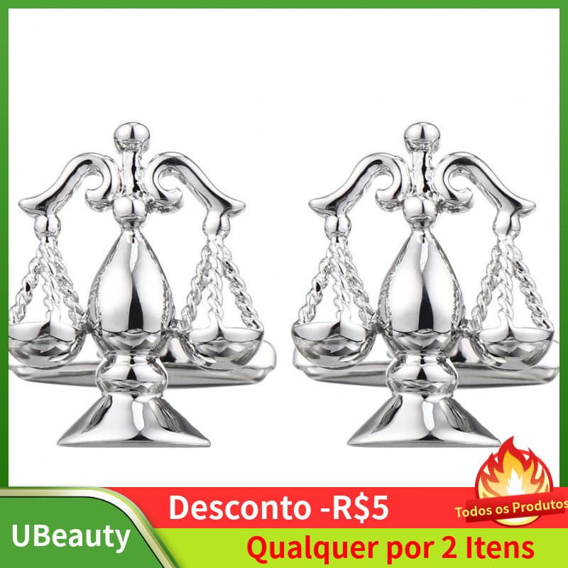 Abotoaduras em Forma de Escama de Cobre para Camisas Masculinas, Fechos Elegantes, 1 Par de Abotoaduras para Trajes Form